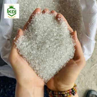 Đá Thạch Anh Vụn Trắng Dạng Cám
