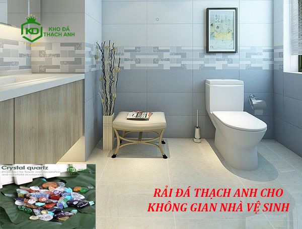 Bí Quyết Rải Đá Thạch Anh Cho Không Gian Nhà Vệ Sinh