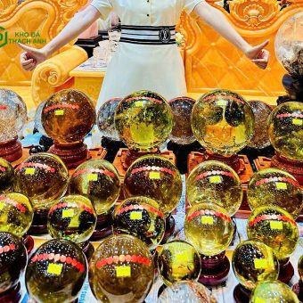 Quả cầu đá phong thuỷ