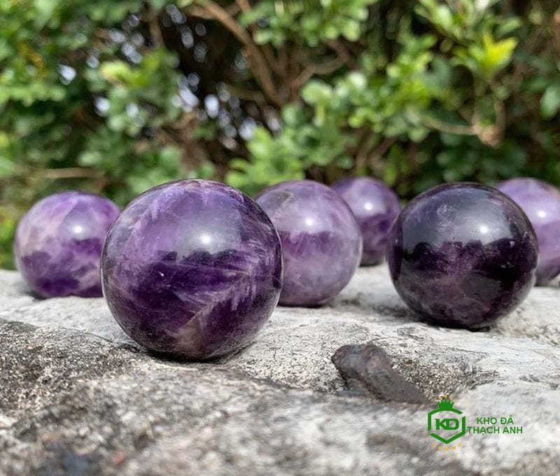 Địa Chỉ Bán Quả Cầu Đá Thạch Anh Tím Chất Lượng Tại Hà Nội
