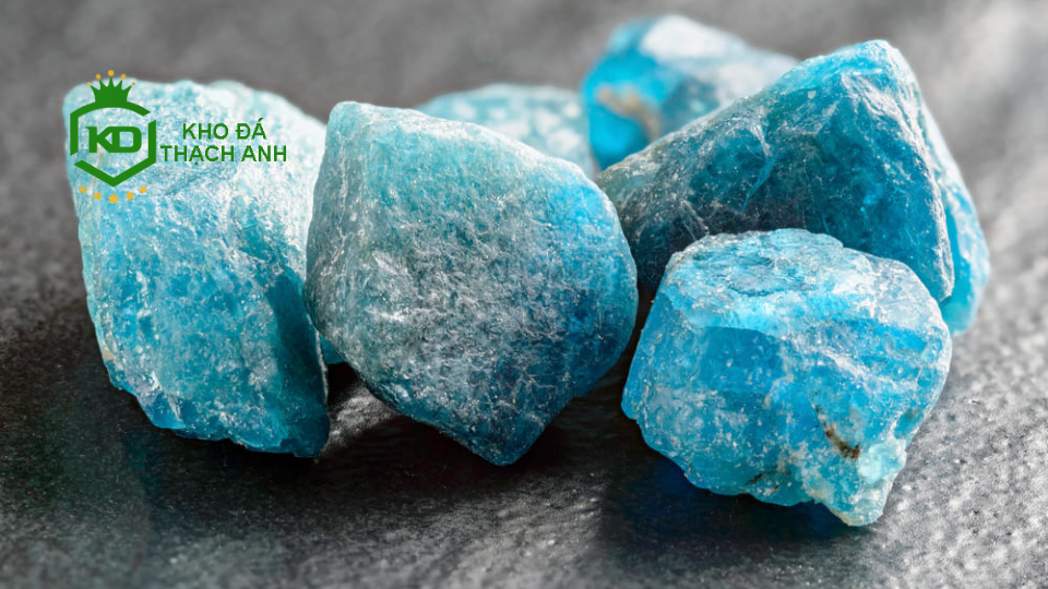 đá Aquamarine thô