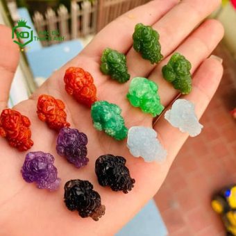 Mặt Thiềm Thừ Đá Thạch Anh