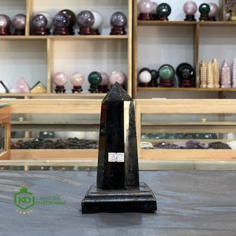 Trụ Đá Thạch Anh Đen 0.6kg