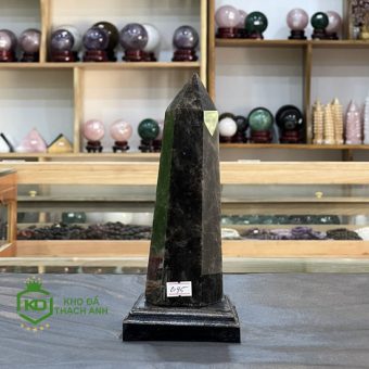 Trụ Đá Thạch Anh Đen 0.95kg