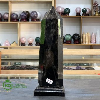 Trụ Đá Thạch Anh Đen 2.37kg