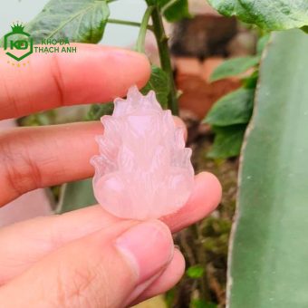 Hồ Ly Chúa Thạch Anh Hồng