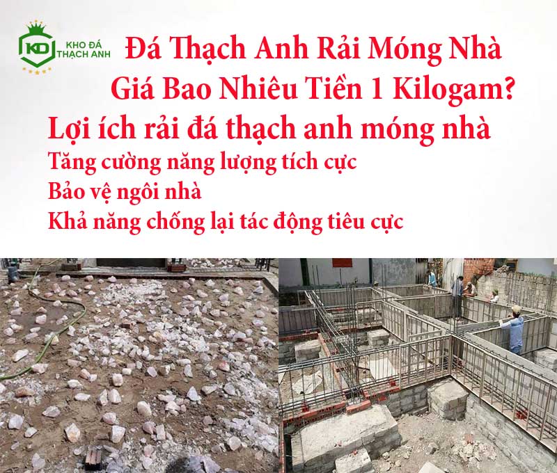 Đá Thạch Anh Rải Móng Nhà Giá Bao Nhiêu Tiền 1 Kilogam?