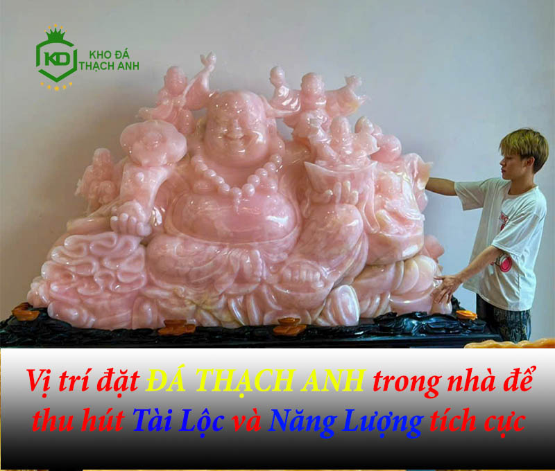 Vị trí đặt đá thạch anh trong nhà để thu hút tài lộc và năng lượng tích cực